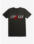 Major League Wrestling Grunge Logo T-Shirt