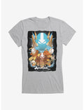 Avatar: The Last Airbender Aang Master Of All Elements Girls T-Shirt
