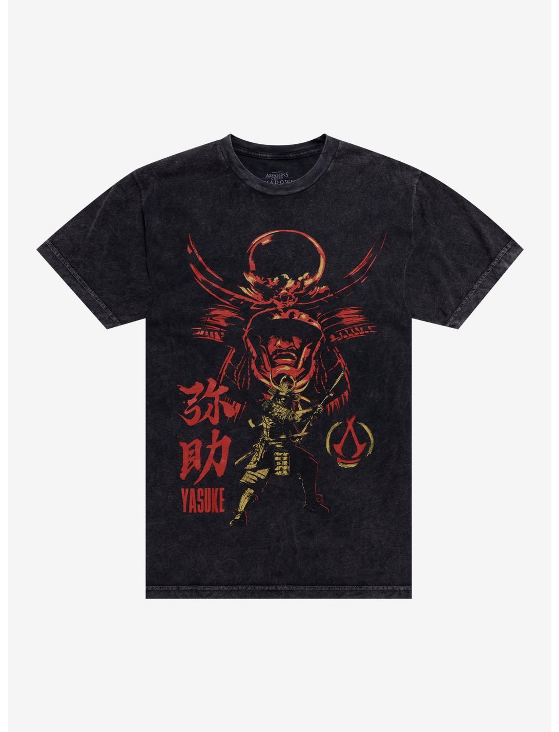 Assassin's Creed Shadows Yasuke Mineral Wash T-Shirt