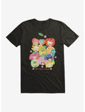 Hello Kitty & Friends Fruit Background Portrait T-Shirt