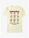 King of the Hill Emotions Of Hank Hill T-Shirt
