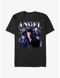 Buffy The Vampire Slayer Angel Retro Montage T-Shirt