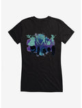 Adventure Time Upside Down Shadows Girls T-Shirt