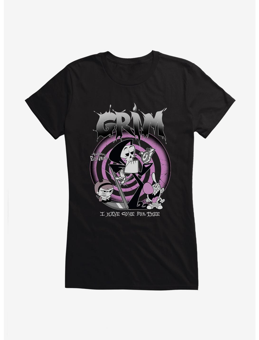 Grim Adventures Of Billy And Mandy Come For Thee Girls T-Shirt