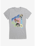 Powerpuff Girls Action Pose Girls T-Shirt