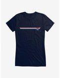 Wonder Woman Sport Stripe Girls T-Shirt