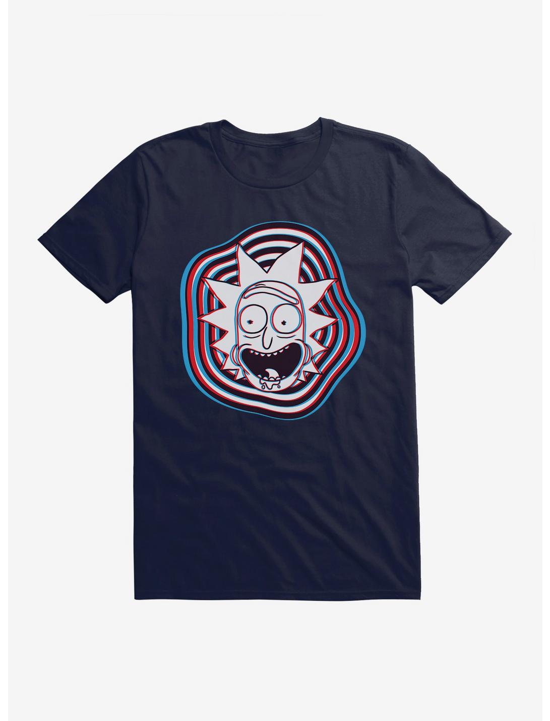 Rick And Morty 3-D Portal Rick T-Shirt