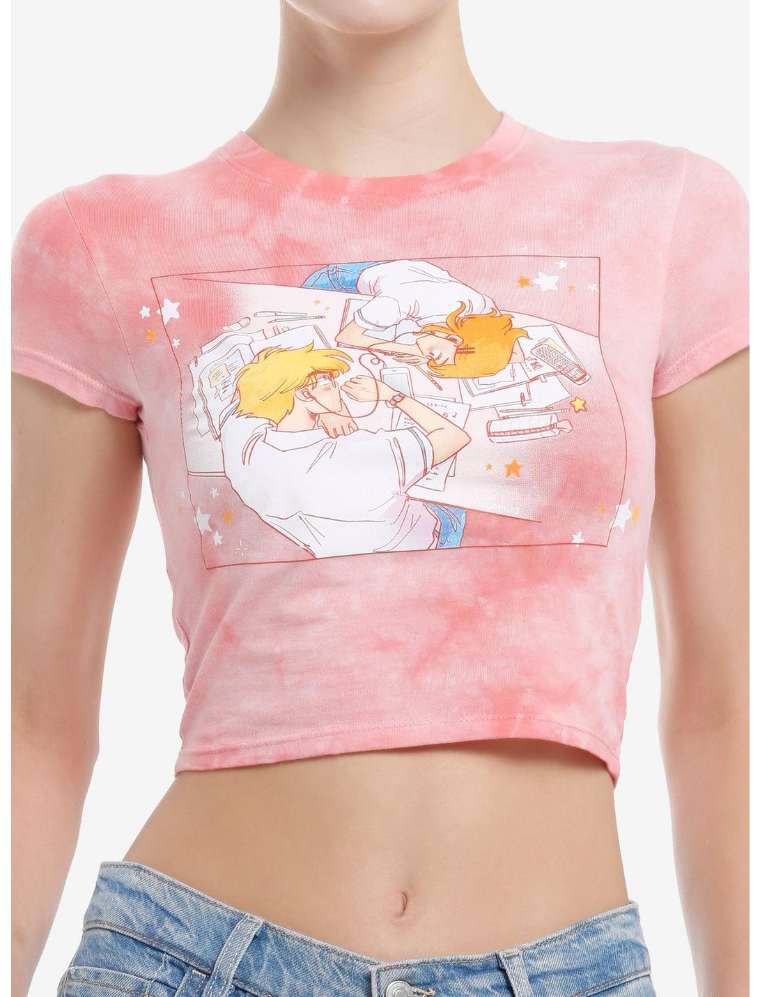 The Kiss Bet Oliver & Sara Lin Peach Wash Girls Baby T-Shirt