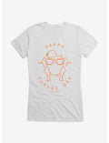 Friends Happy Turkey Day Icon Girls T-Shirt