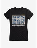 Friends Rewatching Happiness Girls T-Shirt