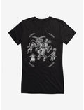 Rick And Morty Krampus Girls T-Shirt