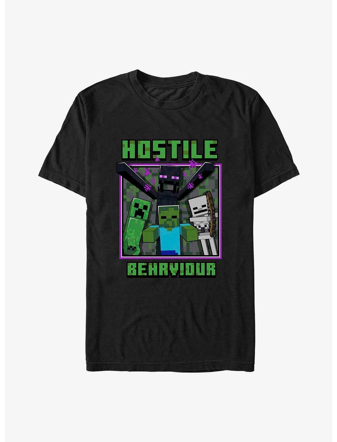 Minecraft Hostile Behavior Heavyweight T-Shirt