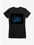 Supernatural Blue Pentagram Girls T-Shirt
