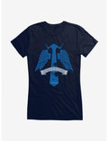 Supernatural Castiel Tie Girls T-Shirt