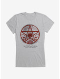 Supernatural Pentagram Silhouette Girls T-Shirt