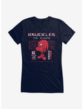 Sonic The Hedgehog Knuckles The Echidna Girls T-Shirt