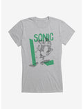 Sonic The Hedgehog Classic Starting Speed Girls T-Shirt