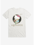 Hello Kitty Star Sign Aquarius Stencil T-Shirt