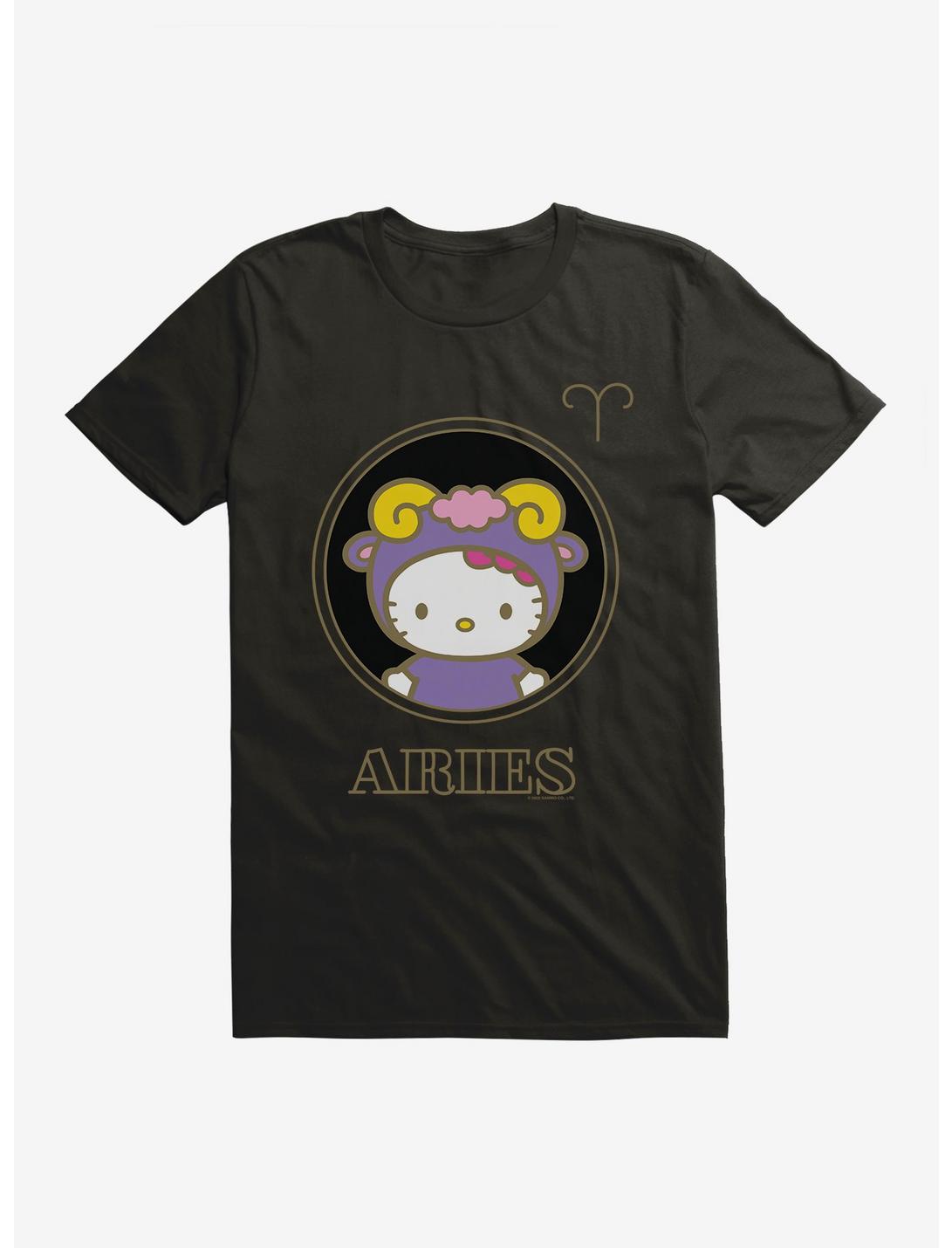 Hello Kitty Star Sign Aries Stencil T-Shirt
