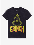 Dr. Seuss How The Grinch Stole Christmas! Name Double-Sided Mineral Wash T-Shirt