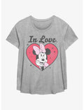 Disney Minnie Mouse In Love Girls T-Shirt Plus Size
