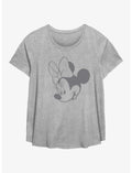 Disney Minnie Mouse Minnie Head Girls T-Shirt Plus Size