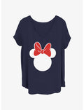 Disney Minnie Mouse Classic Ears Girls T-Shirt Plus Size
