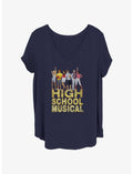 Disney High School Musical Cast Girls T-Shirt Plus Size