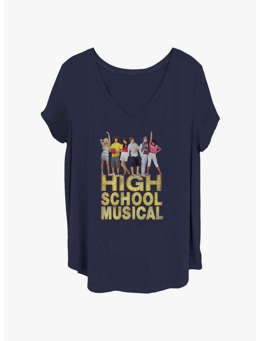 Disney High School Musical Cast Girls T-Shirt Plus Size