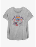 Disney Lilo & Stitch Ohana Rainbow Girls T-Shirt Plus Size