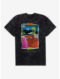Jurassic Park Dinosaurs Eat Man Woman Inherits The Earth Mineral Wash T-Shirt