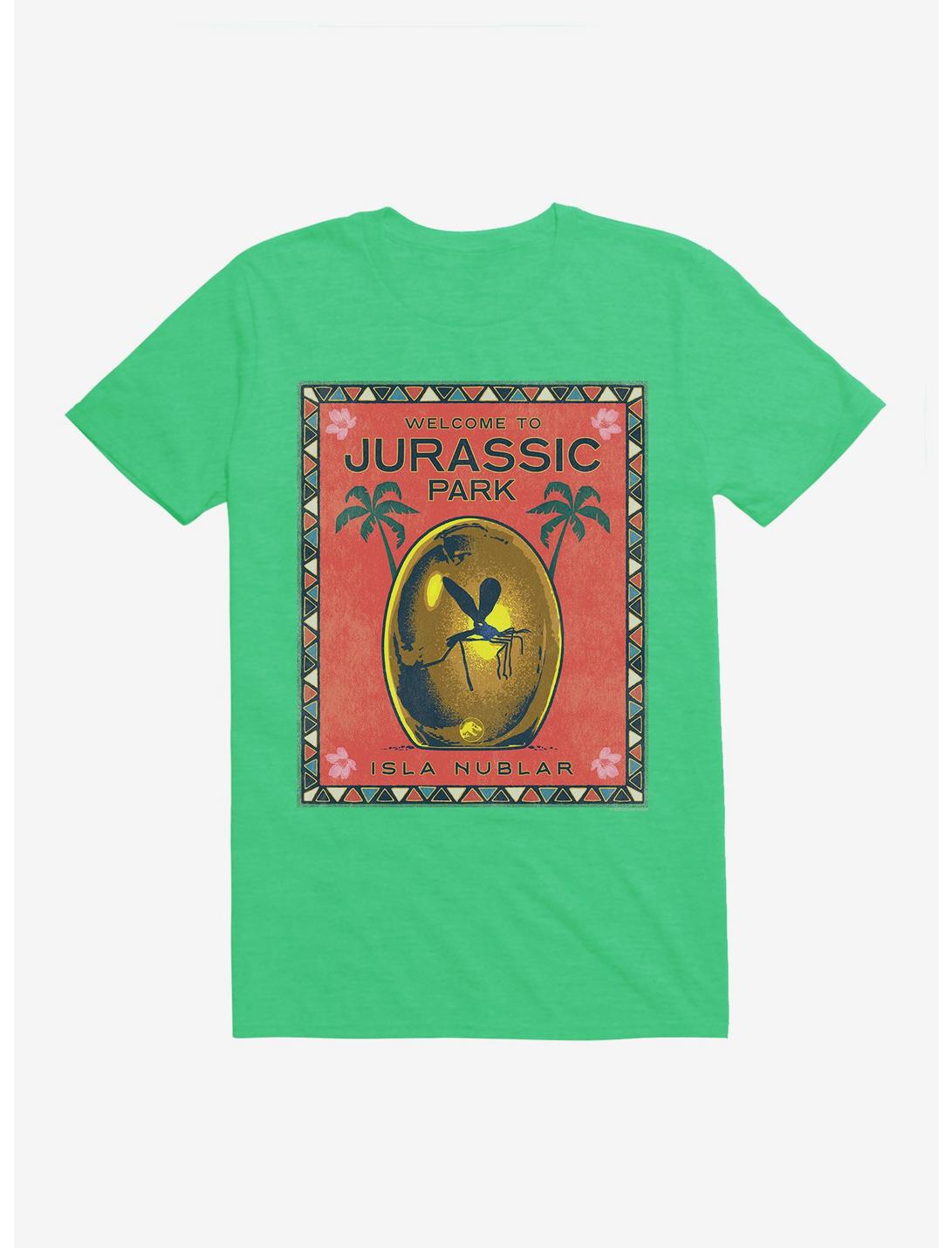 Jurassic Park Welcome Poster T-Shirt