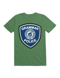 Grammar Police Badge Funny Saying T-Shirt