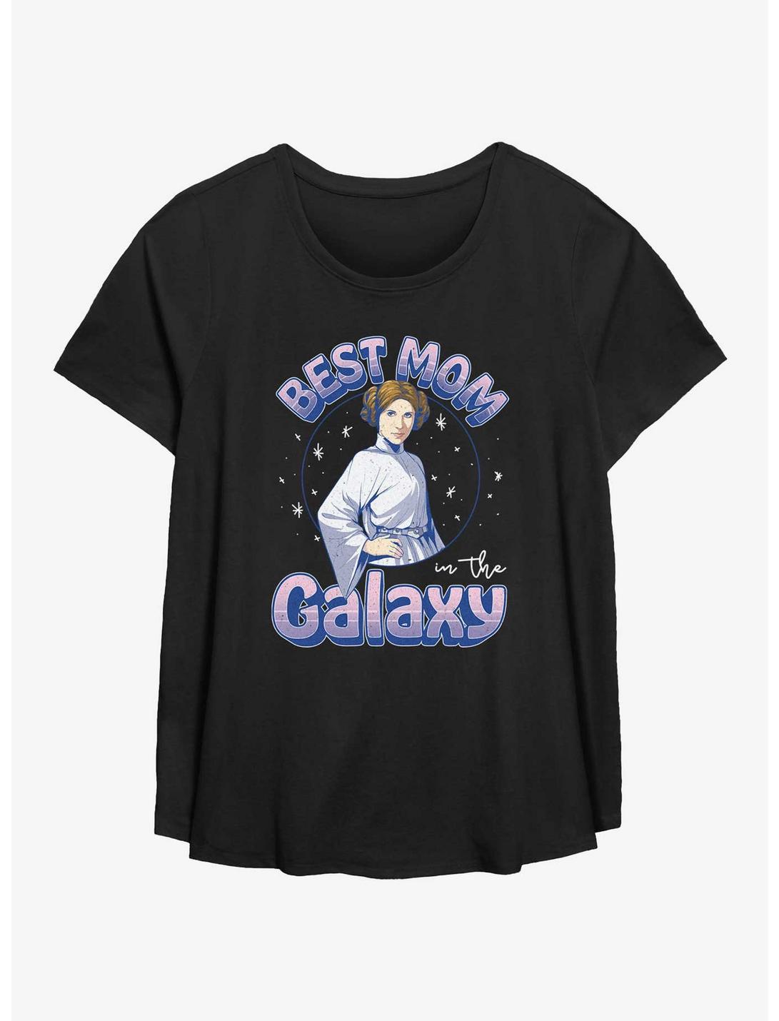 Star Wars Best Mom In Galaxy Princess Leia Girls T-Shirt Plus Size