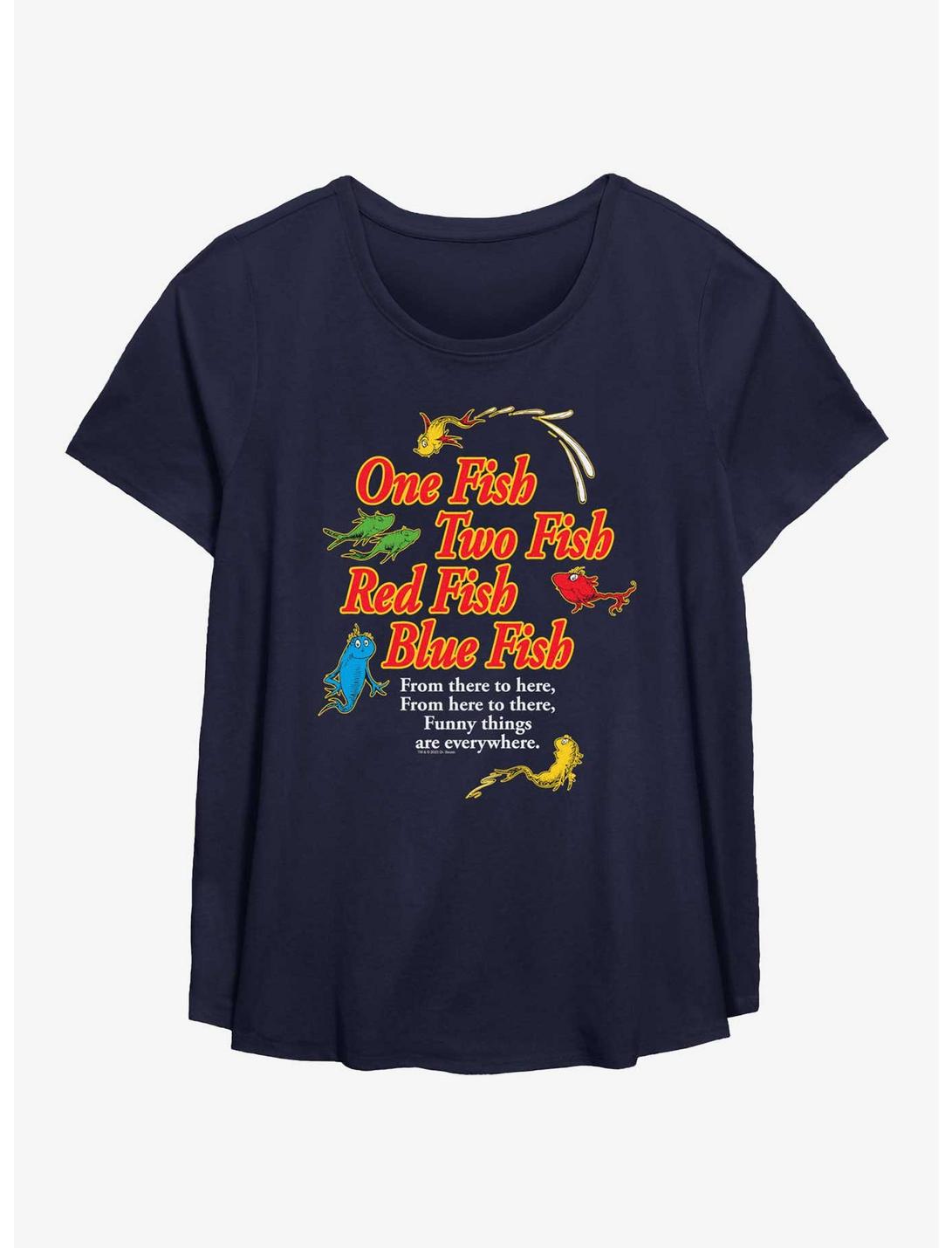 Dr. Seuss Fishy Business Girls T-Shirt Plus Size