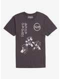 Sonic The Hedgehog Trio Outline Names T-Shirt