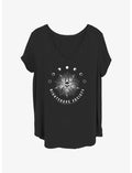 Wednesday Nightshade Society Girls T-Shirt Plus Size