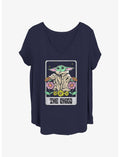 Star Wars The Mandalorian The Child Floral Girls T-Shirt Plus Size