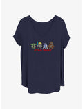 Star Wars Original Sprites Girls T-Shirt Plus Size