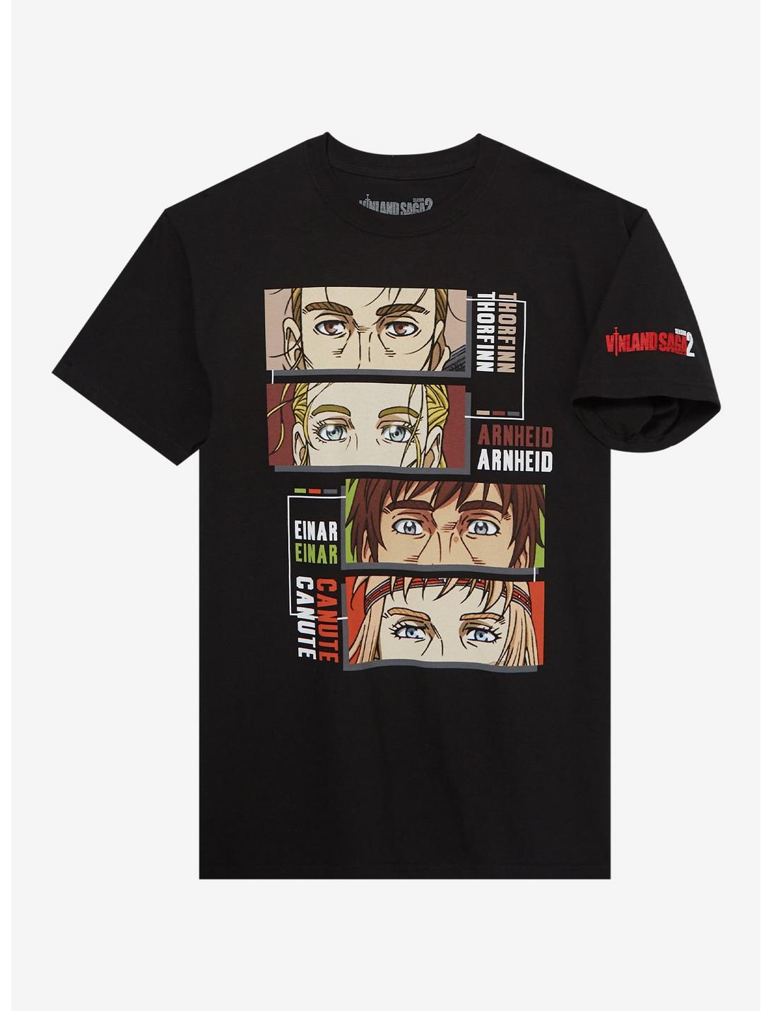 Vinland Saga Close-Up Eye Panels T-Shirt
