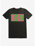 Wicked Split Title Elphaba & Glinda T-Shirt