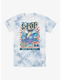 The Smurfs Spop Music Smurfs Tie-Dye T-Shirt