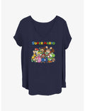 Nintendo Group Girls T-Shirt Plus Size