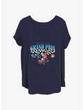 Nintendo Mario Bros Grand Prix Girls T-Shirt Plus Size