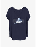 Nintendo Dolphin Mario Girls T-Shirt Plus Size
