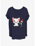 Disney Moana Beach Buds Girls T-Shirt Plus Size