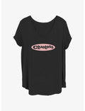 Clueless Logo Girls T-Shirt Plus Size