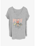 The Powerpuff Girls Puff Enough Girls T-Shirt Plus Size