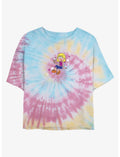 Disney Lizzie McGuire Lil Lizzie Girls Tie-Dye Crop T-Shirt
