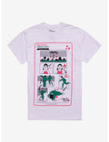 Squid Game Red Light Green Light Info Graphic T-Shirt
